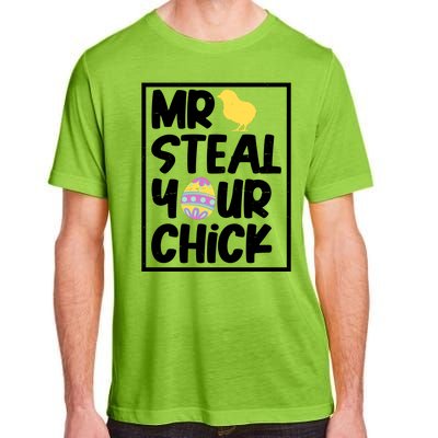 Mr Steal Your Chick Funny Chicken Egg Adult ChromaSoft Performance T-Shirt