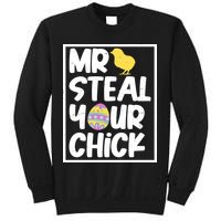 Mr Steal Your Chick Funny Chicken Egg Sweatshirt