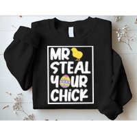 Mr Steal Your Chick Funny Chicken Egg Sweatshirt