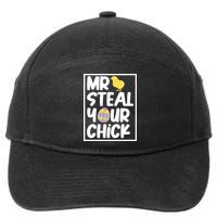 Mr Steal Your Chick Funny Chicken Egg 7-Panel Snapback Hat