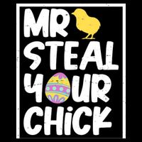 Mr Steal Your Chick Funny Chicken Egg 7-Panel Snapback Hat