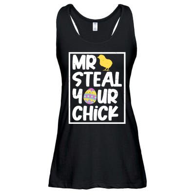 Mr Steal Your Chick Funny Chicken Egg Ladies Essential Flowy Tank