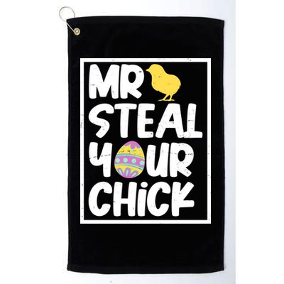 Mr Steal Your Chick Funny Chicken Egg Golf Towel