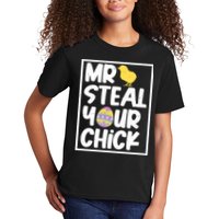 Mr Steal Your Chick Funny Chicken Egg Kids T-Shirt