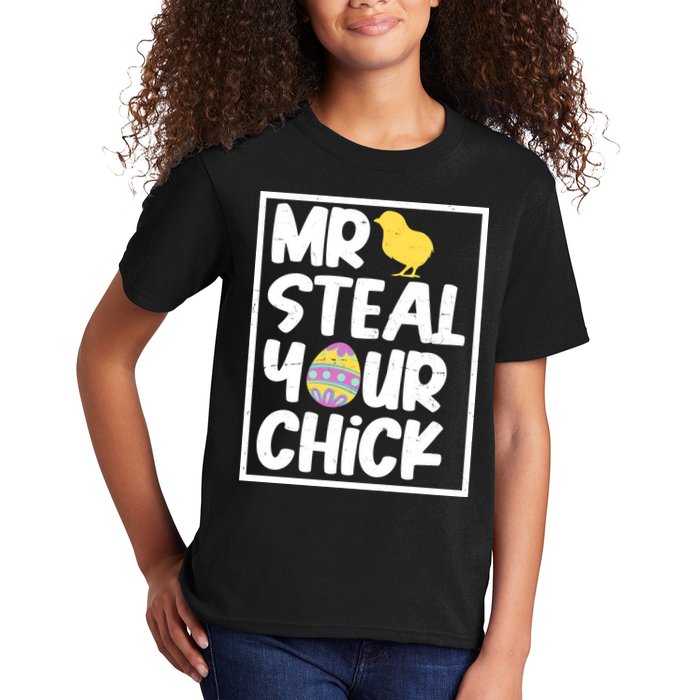 Mr Steal Your Chick Funny Chicken Egg Kids T-Shirt