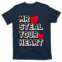 Mr Steal Your Heart Valentines Day Funny V Day Boy T-Shirt