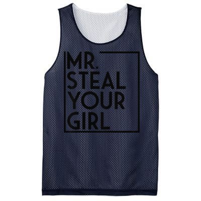 Mr. Steal Your Valentine's Day Gift Funny Children Mesh Reversible Basketball Jersey Tank