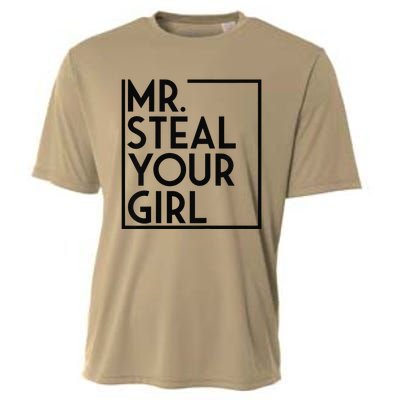 Mr. Steal Your Valentine's Day Gift Funny Children Cooling Performance Crew T-Shirt