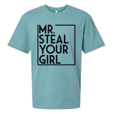 Mr. Steal Your Valentine's Day Gift Funny Children Sueded Cloud Jersey T-Shirt