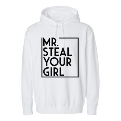 Mr. Steal Your Valentine's Day Gift Funny Children Garment-Dyed Fleece Hoodie