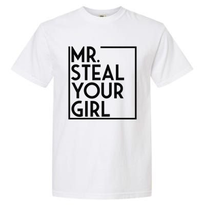 Mr. Steal Your Valentine's Day Gift Funny Children Garment-Dyed Heavyweight T-Shirt