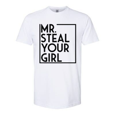 Mr. Steal Your Valentine's Day Gift Funny Children Softstyle® CVC T-Shirt