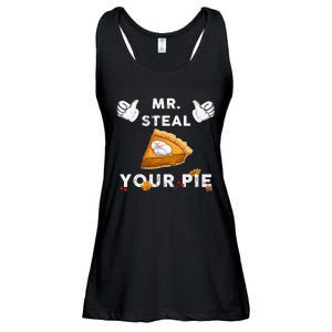 Mr Steal Your Pie Funny Thanksgiving Ladies Essential Flowy Tank