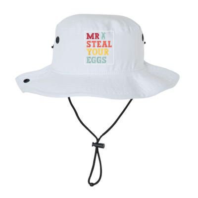 Mr Steal Your Eggs Easter Toddlers Funny Spring Humor Legacy Cool Fit Booney Bucket Hat