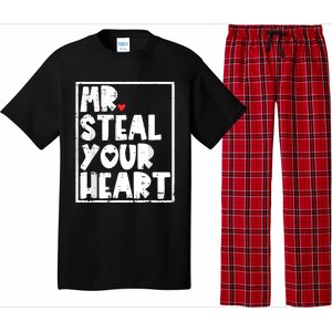 Mr Steal Your Heart Valentines Day Funny Pajama Set