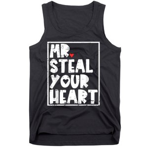 Mr Steal Your Heart Valentines Day Funny Tank Top