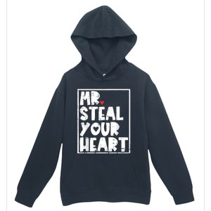 Mr Steal Your Heart Valentines Day Funny Urban Pullover Hoodie