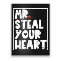 Mr Steal Your Heart Valentines Day Funny Vday Poster