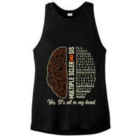 Multiple Sclerosis Yes It's All In My Head Brain Circuit Ladies PosiCharge Tri-Blend Wicking Tank