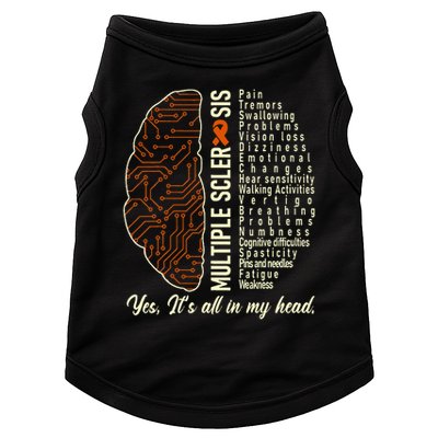 Multiple Sclerosis Yes It's All In My Head Brain Circuit Doggie Tank