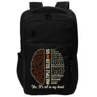 Multiple Sclerosis Yes It's All In My Head Brain Circuit Impact Tech Backpack