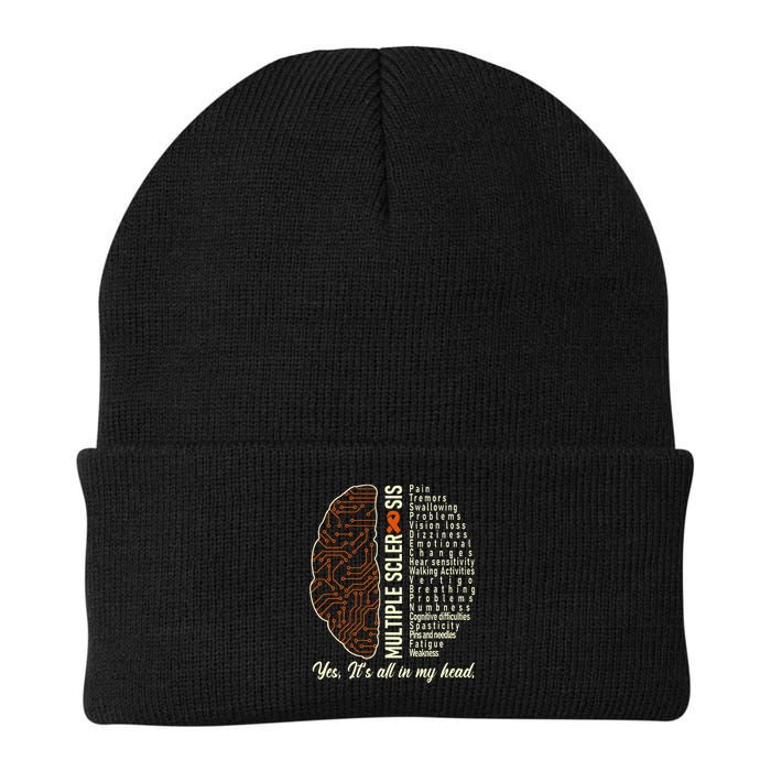 Multiple Sclerosis Yes It's All In My Head Brain Circuit Beanie