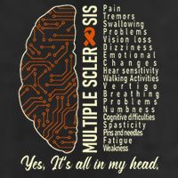 Multiple Sclerosis Yes It's All In My Head Brain Circuit Trucker Hat