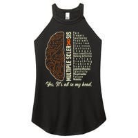 Multiple Sclerosis Yes It's All In My Head Brain Circuit Women's Perfect Tri Rocker Tank