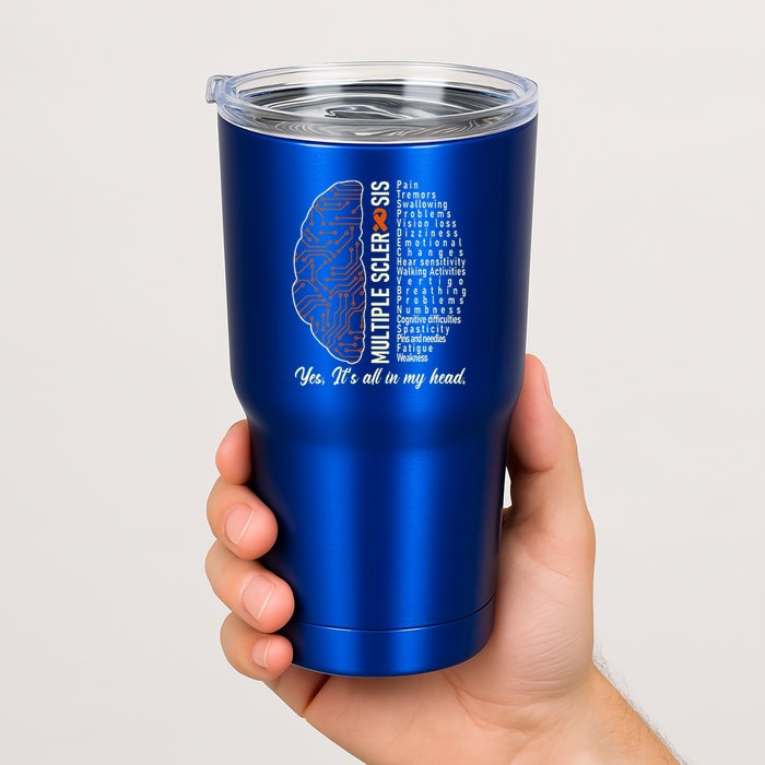 Multiple Sclerosis Yes It's All In My Head Brain Circuit Tumbler