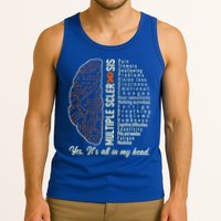 Multiple Sclerosis Yes It's All In My Head Brain Circuit Tank Top