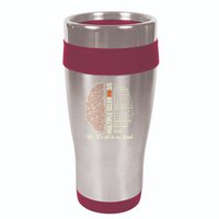Multiple Sclerosis Yes It's All In My Head Brain Circuit 16oz Travel Tumbler