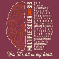 Multiple Sclerosis Yes It's All In My Head Brain Circuit 16oz Travel Tumbler