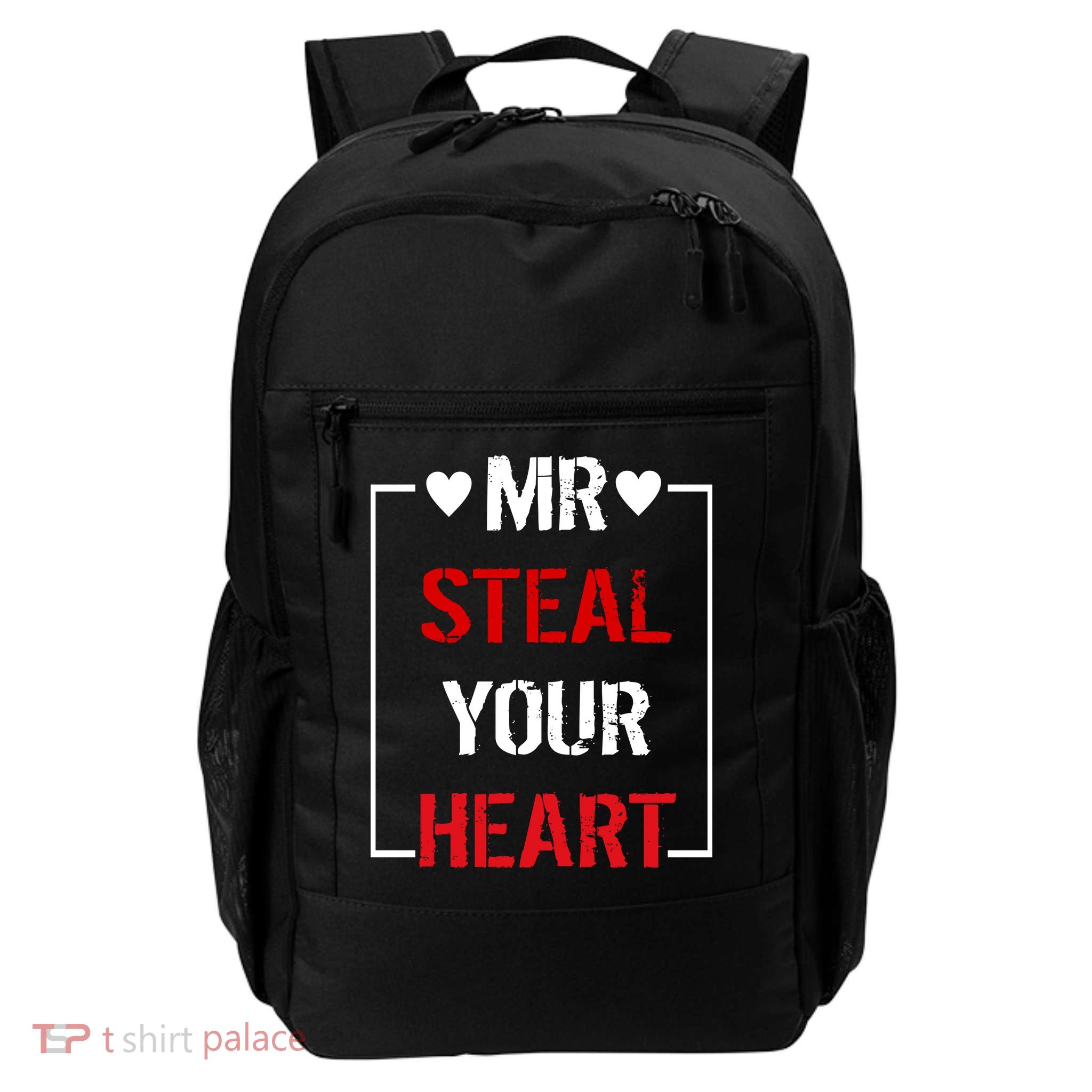 Mr. Steal Your Heart Valentines Day Daily Commute Backpack