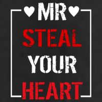 Mr. Steal Your Heart Valentines Day Adult Drive Performance Visor