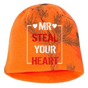 Mr. Steal Your Heart Valentines Day Kati - Camo Knit Beanie