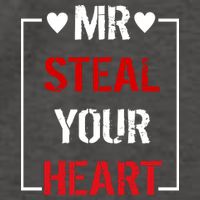 Mr. Steal Your Heart Valentines Day Vector Backpack