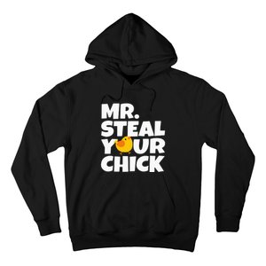 Mr Steal Your Chick Easter Chicken Egg Hunting Hoodie