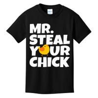 Mr Steal Your Chick Easter Chicken Egg Hunting Kids T-Shirt