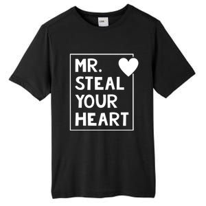 Mr Steal Your Heart Valentines Day Boy Tall Fusion ChromaSoft Performance T-Shirt