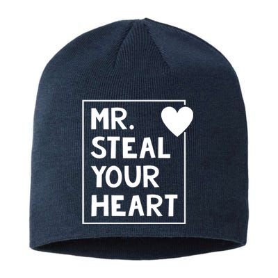 Mr Steal Your Heart Valentines Day Boy Sustainable Beanie