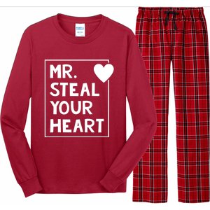 Mr Steal Your Heart Valentines Day Boy Long Sleeve Pajama Set