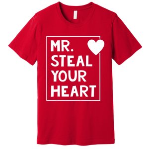 Mr Steal Your Heart Valentines Day Boy Premium T-Shirt