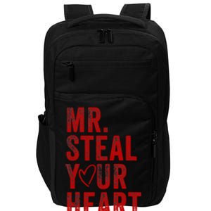 Mr Steal Your Heart Valentines Day Boy Impact Tech Backpack