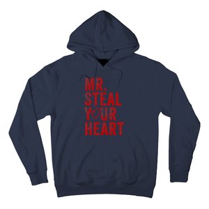 Mr Steal Your Heart Valentines Day Boy Hoodie