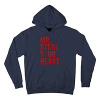 Mr Steal Your Heart Valentines Day Boy Hoodie