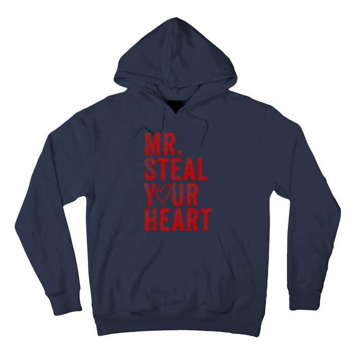 Mr Steal Your Heart Valentines Day Boy Hoodie