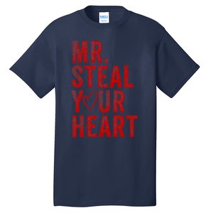 Mr Steal Your Heart Valentines Day Boy Tall T-Shirt