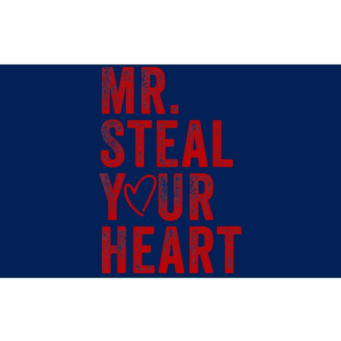 Mr Steal Your Heart Valentines Day Boy Bumper Sticker