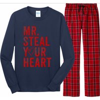 Mr Steal Your Heart Valentines Day Boy Long Sleeve Pajama Set