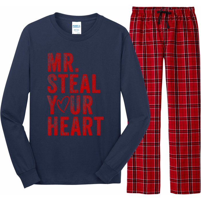 Mr Steal Your Heart Valentines Day Boy Long Sleeve Pajama Set